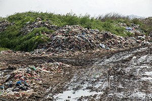 Garbage dump