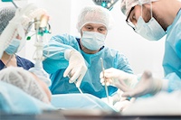 Doctor showing a prescription