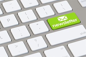 Newsletter on Keyboard