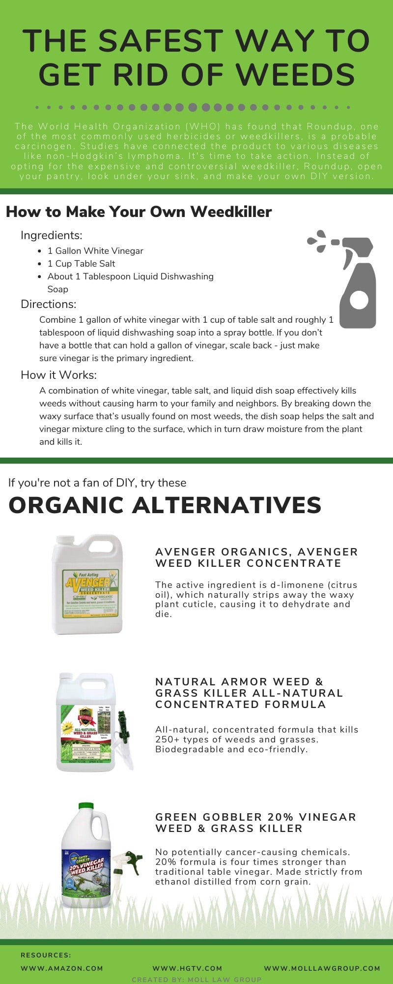 organic weedkiller